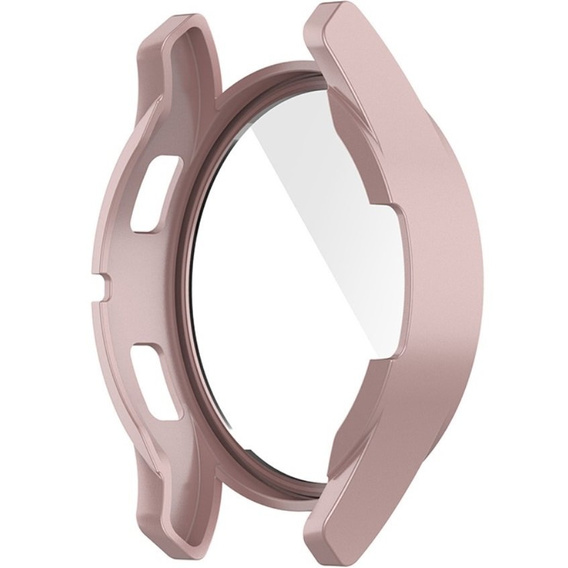 2в1 чехол и защитное стекло для часов Samsung Galaxy Watch 4 44mm, Pink