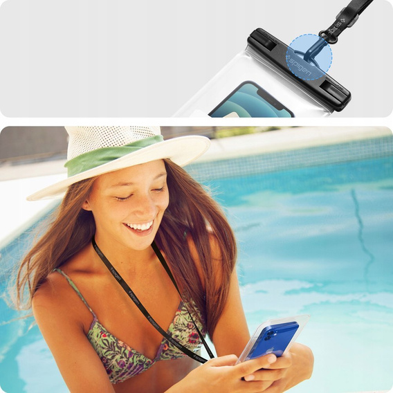 SPIGEN A600 Универсальный водонепроницаемый корпус - Black