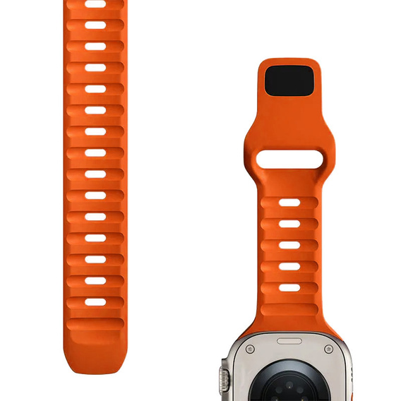 Ремінець  Hollow 22mm до Apple Watch 1/2/3/4/5/6/7/8/SE/ULTRA 42/44/45/49MM - Orange