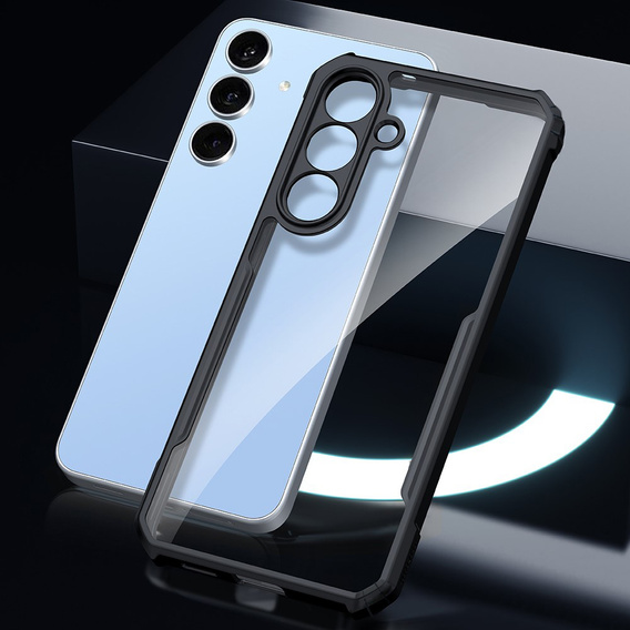 Чoхол до Samsung Galaxy S25 FE, AntiDrop Hybrid, чорний