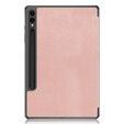 Чехол для Samsung Galaxy Tab S9 FE+ Plus, Smartcase с местом для стилуса, розовый rose gold