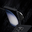Кевларовий чохол BENKS для Samsung Galaxy S24 Ultra, для MagSafe, Carbon Fiber, чорний