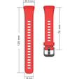 Силиконовый ремешок для Huawei Band 6 / Honor Band 6, Red