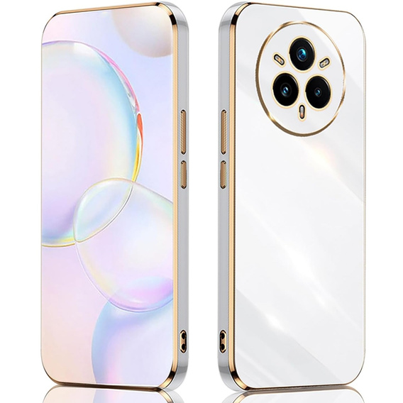 Чехол для Realme 14 Pro+ 5G, Glamour CamShield, белый