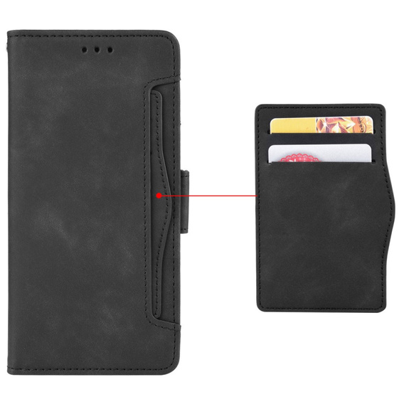Откидной чехол для T Phone 3 5G, Card Slot, чёрный