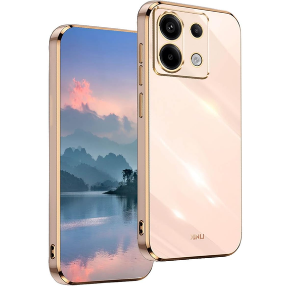 Чохол для Xiaomi Redmi Note 13 Pro 5G, Glamour CamShield, рожевий