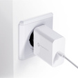 Зарядное устройство Forcell USB-A / 2x USB-C 3.45A GaN 70W PD QC 4.0, серый