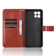 Футляр з клапаном для T Phone 2 5G, Crazy Horse Wallet, коричневий