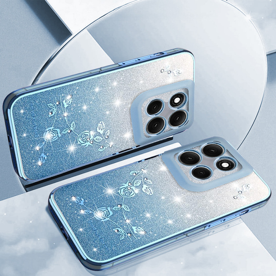 Чохол для Motorola Moto G86 5G, Glitter Flower, м'яти