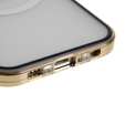 Магнітний чохол Dual Glass MagSafe для iPhone 12, золотий
