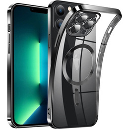 Чехол до iPhone 13 Pro, MagSafe Hybrid, чёрный