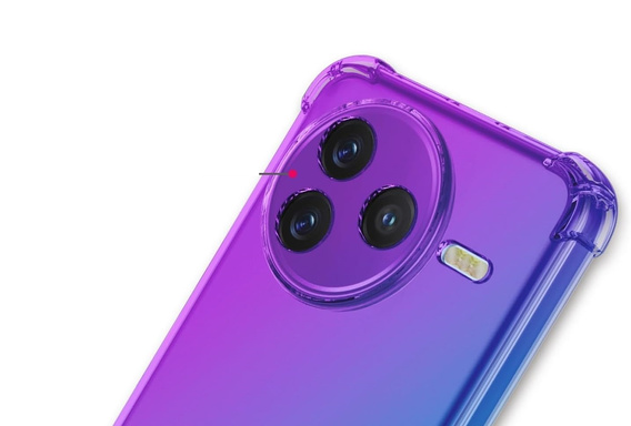 Чохол для Xiaomi Poco F7 Pro, Gradient Dropproof, Фіолетовий / синій