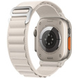 Нейлоновый ремешок для Apple Watch 1/2/3/4/5/6/7/8/SE/ULTRA 42/44/45/49 мм, бежевый