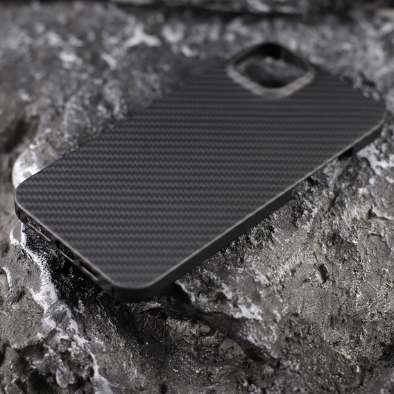 Чехол для iPhone 14, Aramid Fiber Cover, чёрный