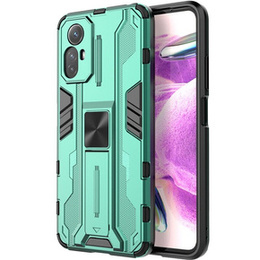 Чoхол до Xiaomi Redmi Note 12S 4G, Military kickstand, зелений