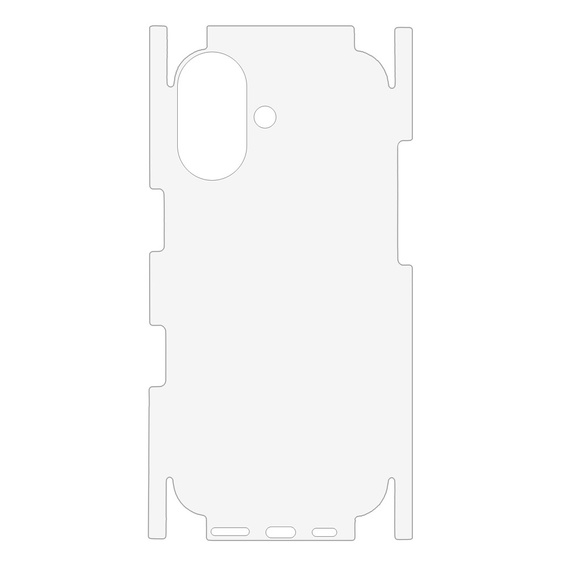 Захисна плівка для задньої частини телефону iPhone 17