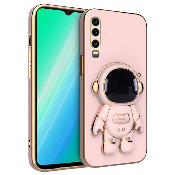 Чехол до Huawei P30, Astronaut, розовый
