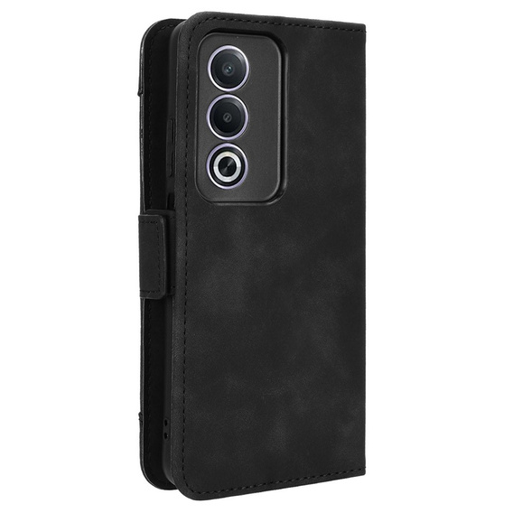 Откидной чехол для Oppo A80, Card Slot, чёрный