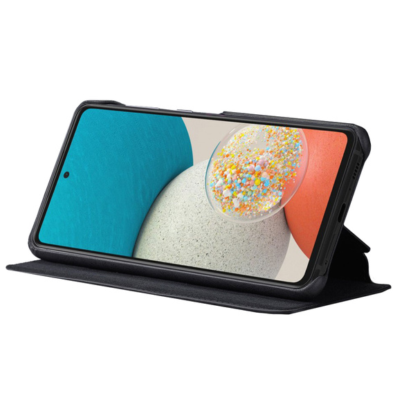 Откидной чехол для Samsung Galaxy A53 5G, LC.IMEEKE, чёрный