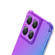 Чехол для Motorola Edge 60 / 60 Fusion, Gradient Dropproof, Фиолетовый / синий