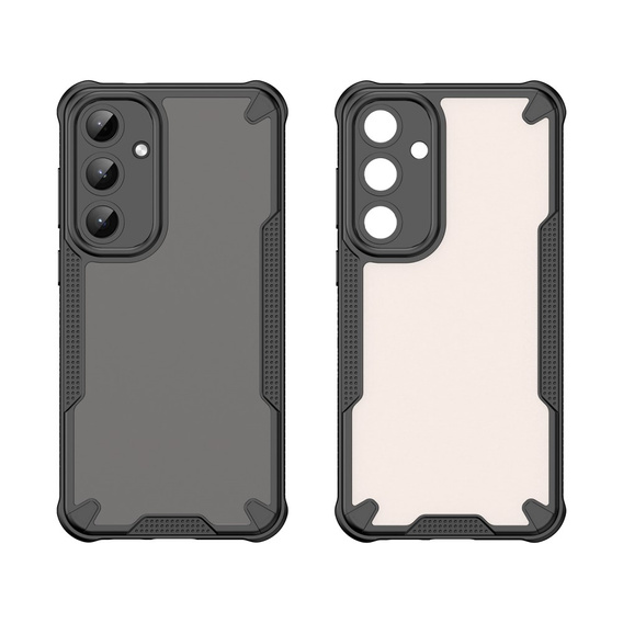 Чехол до Samsung Galaxy S25+ Plus, Armor Frosted Case, чёрный