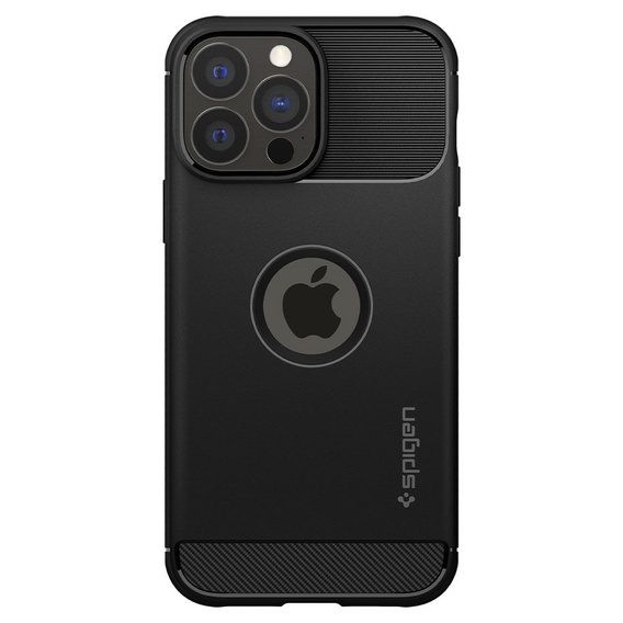 Чехол Spigen до iPhone 13 Pro Max, Rugged Armor, чёрный