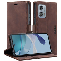 Чохол для Motorola Moto G53, ERBORD Vintage, гаманець з клапаном, кава