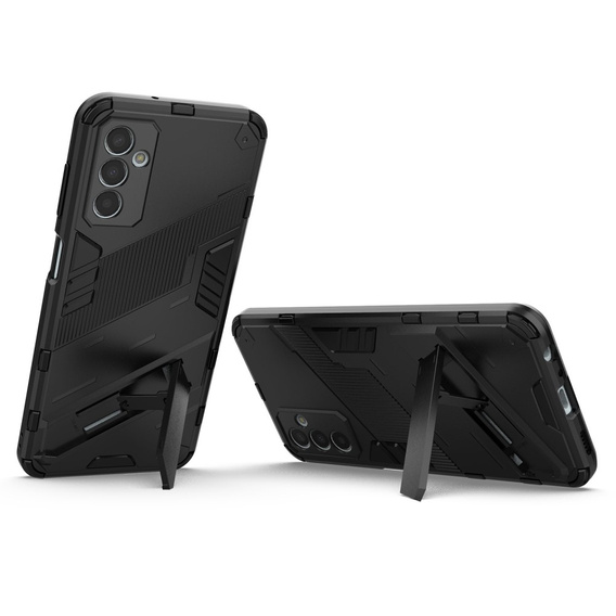 Чехол для Samsung Galaxy M13 4G, Military kickstand, чёрный