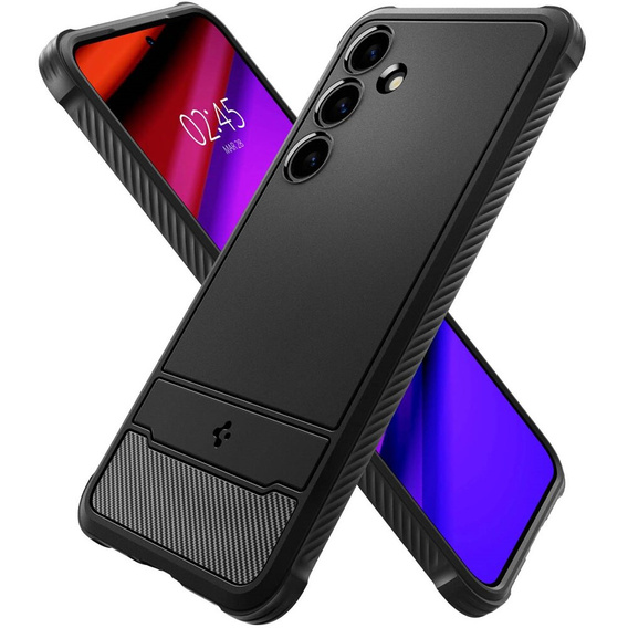 Чехол Spigen до Samsung Galaxy S23 FE, Rugged Armor, чёрный