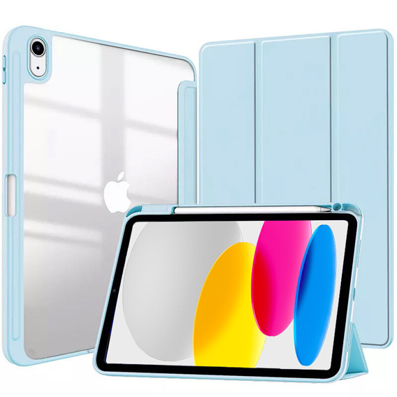 Чехол для iPad 10.9 2022 10 Gen, Smartcase Hybrid, с местом для стилуса, синий