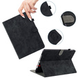 Чехол до Samsung Galaxy Tab S9, Wallet Pen Slot, чёрный