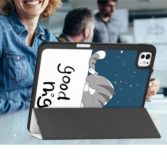 Чохол для iPad Pro 11 2024, Smartcase, sleeping cat