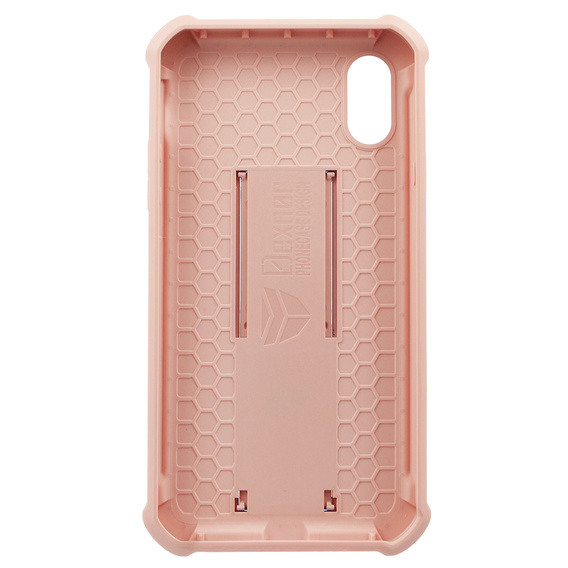 Бронированный чехол для iPhone XS Max, Dexnor Full Body, розовый