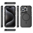 Чехол до iPhone 15 Pro Max, MagForce MagSafe, чёрный