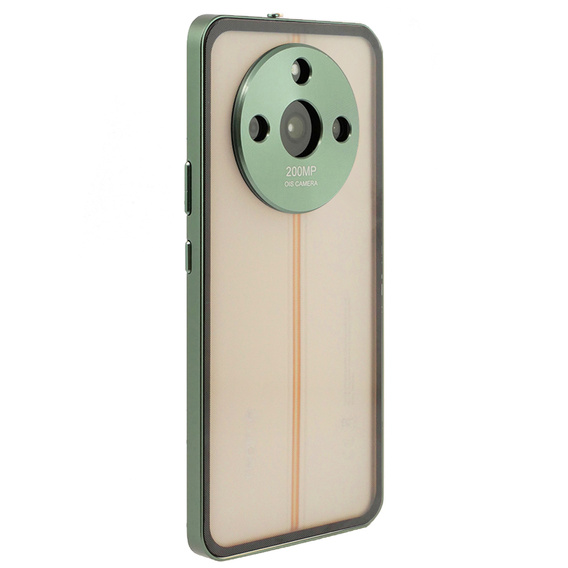 Чехол для Realme 11 Pro 5G / Pro+ 5G, Frame Case, зелёный