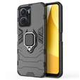 Чoхол до Vivo Y16 4G, Kickstand Ring, чорний