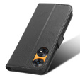Откидной чехол для Oppo Reno8 T 4G, Wallet Smart Magnet, чёрный