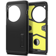 Чохол Spigen Tough Armor для OnePlus 12 (чорний) – міцний захист з підставкою