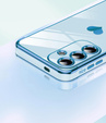 Чехол до Samsung Galaxy S25 FE, Electro heart, синий