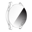 Etui z wbudowanym szkłem do Huawei Watch GT 3 42mm - Transparent White