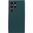 Чехол до Samsung Galaxy S24 Ultra, Silicone Lite, зелёный