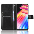 Футляр з клапаном для Infinix Hot 30i, Crazy Horse Wallet, чорний