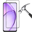 Закаленное стекло 3D для Oppo A40 / Oppo A40m, чёрная рама