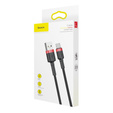BASEUS Cafule кабель Type-C 3A 1M - Black/Red