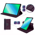 Чехол для Samsung Galaxy Tab A7 Lite 8.7 T220 / T225 TB330FU 10.95", вращающийся на 360, фиолетовый