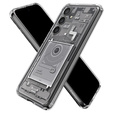 Чoхол Spigen до Samsung Galaxy S23 Ultra, Ultra Hybrid, прозорий