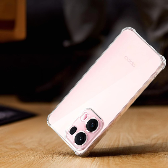 Чехол до Oppo Reno 13 Pro, Dropproof, прозрачный