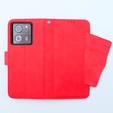 Футляр з клапаном для Xiaomi 13T / 13T Pro, Card Slot, червоний