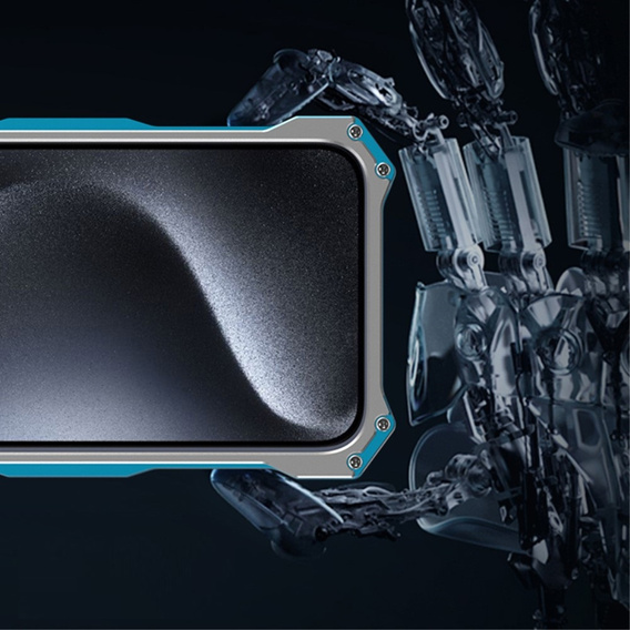 Чохол R-JUST для iPhone 15, Hollow Armour, м'яти