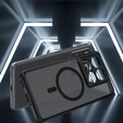 Чехол для Xiaomi 14T Pro, для MagSafe, ERBORD Matt Case, чёрный + стекло для экрана